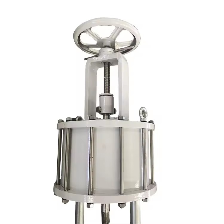 Pneumatic Linear Steam System Valves Cylinder Piston Actuator