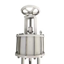 Pneumatic Linear Steam System Valves Cylinder Piston Actuator
