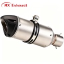 High Performance Motorcycle Exhaust System Advanced Moto Parts Exhaust Pipe Muffler