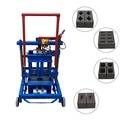 Small Construction Solid Semi-Automatic Cement Brick Machine Efficient Hollow Block Making Machinery