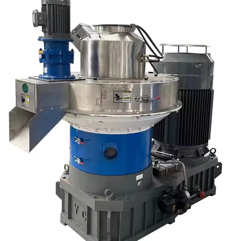 Small Biomass Pellet Machines Wood Sawdust Screw Type Biomass Pellet Machines for Sale