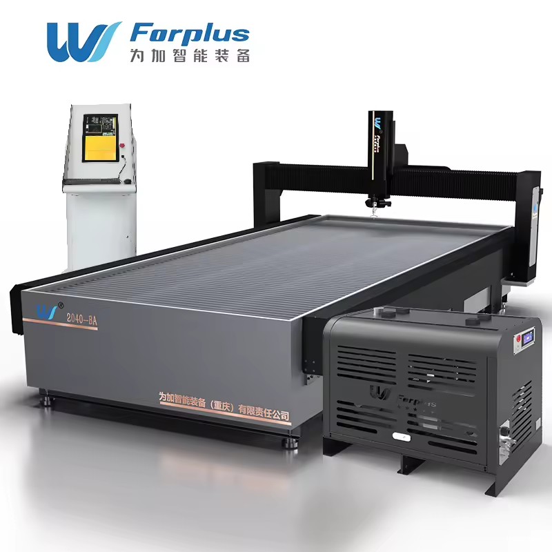 Forplus Water Jet Cnc 5 Axis Waterjet Cutting Machine Trade Water Jet Machine Cutter Waterjet Tile Cutting