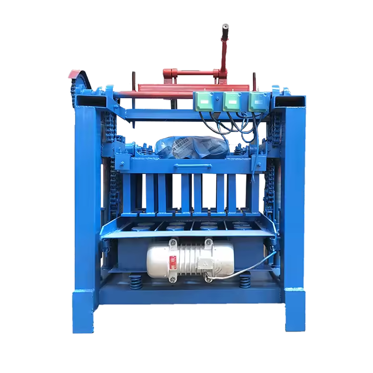 Small Scale Cement Concrete Fly Ash Paver Interlocking Brick Block Making Machine Price