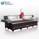 RICH Big Slab Stone Cnc 5 Axis Waterjet Cutting Machine Price Ceramic Cutter Tile Cutting Machine