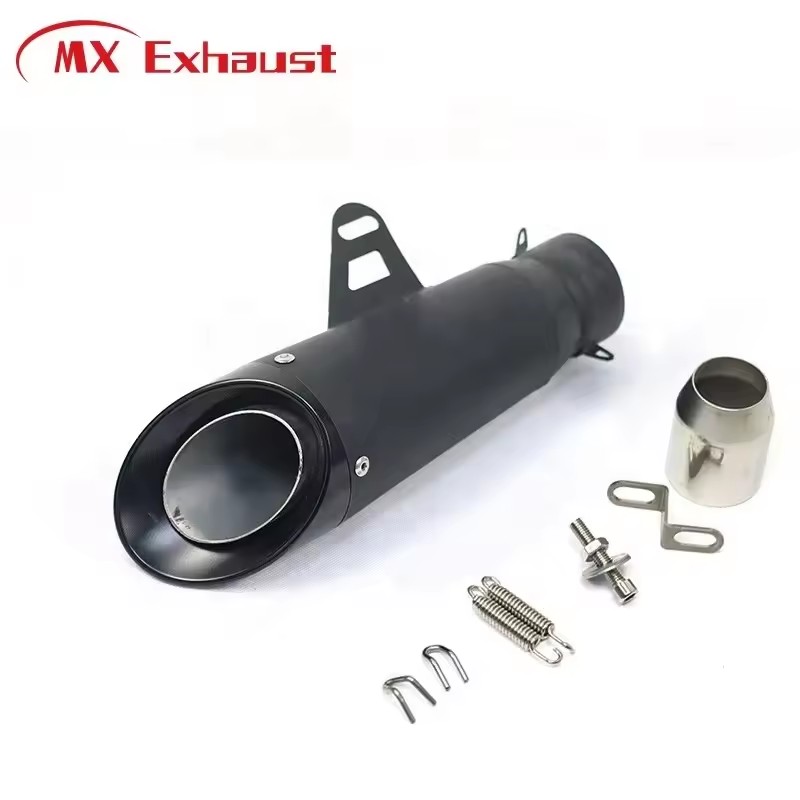 Universal 51mm Motorcycle Exhaust Pipe Escape Modified Muffler for Aftermarket