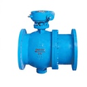 Full Port Eccentric Hemispherical Valve HTHP 3-Piece Forged Steel Trunnion Ball Valve