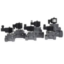 24V/110V/220V Chemical Solenoid Valve PVC for Sea Water Fertilizer Pesticide