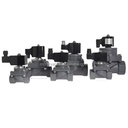 UPVC CPVC Chemical Solenoid Control Valves Acid Anti-corrosive Alkali Resistance Antiseptic 24V 220V
