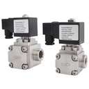 1/2"NPT 3/4"NPT Pilot Operated Stainless Steel High Pressure Water Solenoid Valve 160bar 220VAC