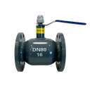 Hand Operated Fully Welded Flange Ball Valve Turbine Operated Soft Seal Carbon Steel Floating Ball for Industrial Water