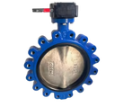 High Sealing Full Lug Type Manual Butterfly Valve with Hand Lever Soft Seal Flange Design for Oil Gas Slurry Air Water