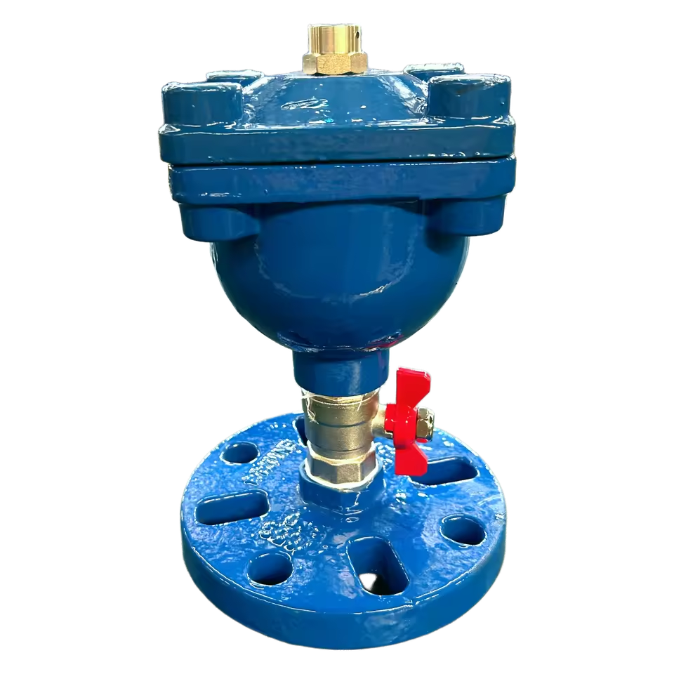 Manual Ductile Iron PN10/16 Air Release Valve Quick Brake Release Safety Structure for General Application