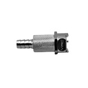 5/16" Hose Barb Quick Connect Female Copper Coupling with Smooth Surface for Fluid Applications