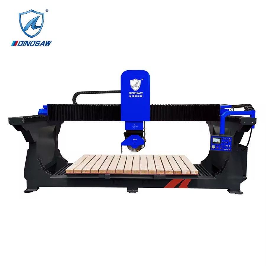 Bridge Saw 3 Axis Stone Cutting Machine Mini Slate Machine for Stone Stone Cutting