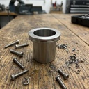 (OEM ODM) Wholesale 316 Stainless Steel Sanitary Tri Clamp Ferrule Long Clamp High Pressure Pipe Fitting Custom Length 3-Year