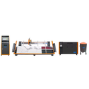 Glass Marble Granite Water Jet Head Cutting Machine Floor Loading System Arm Title Table Stone 5 Axis Dynamic Waterjet Cutter