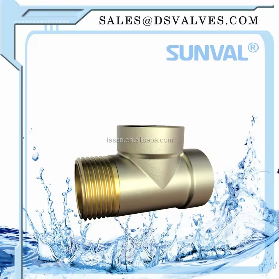 S6521 Brass T Male Xfemalexfemale Fitting