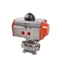 COVNA B2Bclearance Sale Air Operated Valve Threaded Stainless Water Pneumatic Actuators Double Acting Ball Valve Pneumatic