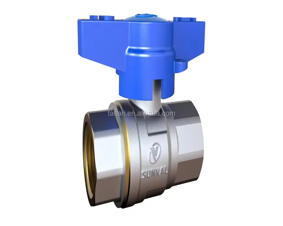 S117630A New Style Sanitary Forged Wholesale Female Threaded Full Port Thread Pn25 Ball Valve Aluminium Butterfly Handle