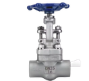 High Quality High-temperature Oil and Gas Shut-off Valve, Made of Forged Steel Material, Welded with Sleeve, Threaded Joint NPT