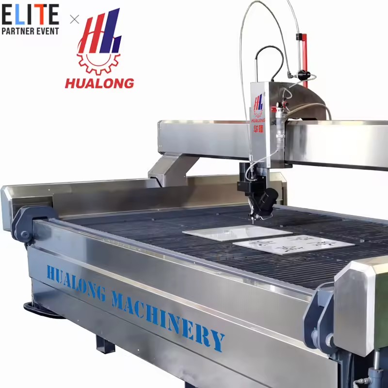 Stone Machinery High Pressure Waterjet 5 Axis Cutting Machine Cnc Marble Water Jet Stone Cutter for Metal Glass Tile
