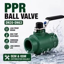 OEM ODM PPR Ball Valve Factory for Building Material Importers Plumbing Brands and Project Contractors