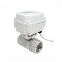 DN15 1/2 Inch 2 Way Full Port 24VDC NPT Threaded 304 Stainless Steel Water Automatic Electric Spring Return Ball Valve