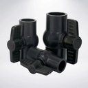 High Quality PVC Compact Ball Valve Plastic Pipe Fitting Ball Valves Socket Threaded 20 25 32 40 50 63 75 80 90 110 160mm