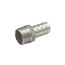 Ss Stainless Steel M Threaded Pipe Fittings Hose Nipple