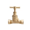 High Quality 15mm 22mm Hydraulic Brass Globe Valve Welding Shut-off Valve Brass Chrome Stop Valve