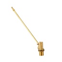 1/2"-1" Brass Float Valve for Tank Toilet Valve Water Level Control Sand Blasting Nature Brass Color Shut-off Valve