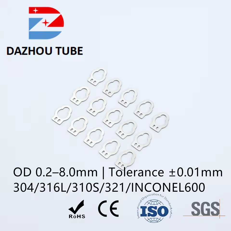 Flexible High Precision Durable Custom Size Smooth Surface Seamless 304L Stainless Cold Rolled Welding Control Valve Microtube