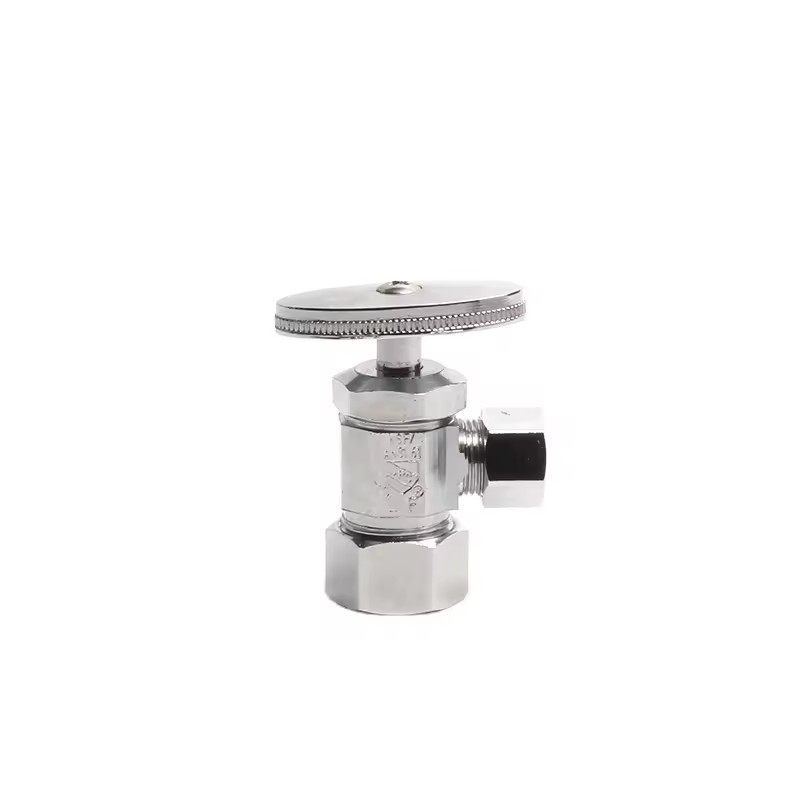 22101 Brass Ball Stop Valve Multi-Turn Design for Home Kitchen Use Water Application Manual Operation Various Sizes