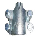 Carbon Steel Four Claw Fitting 2 Bolt Hose Clamp 4 Bolt Interlocking Clamp