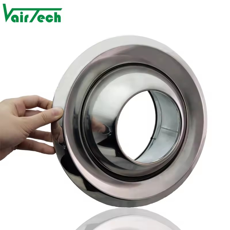 Hvac Ventilation air Conditioning Stainless Steel Ball Spout Jet Nozzle Diffuser