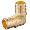 Factory Price ASTM F1807 Lead Free Brass PEX Elbow 1" X 1" Barb Crimp Fitting for PEX Tubing