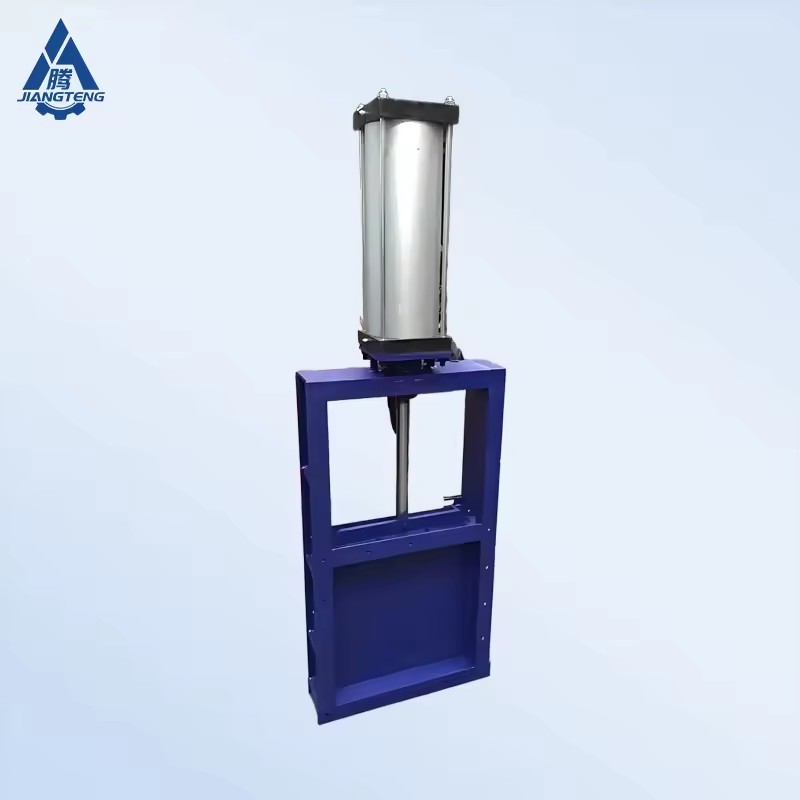 Custom Carbon Steel Knife Gate Valve Manual Slide Gate Valve for Industrial Pipeline Control Systems Zero Leakage Slide Gates