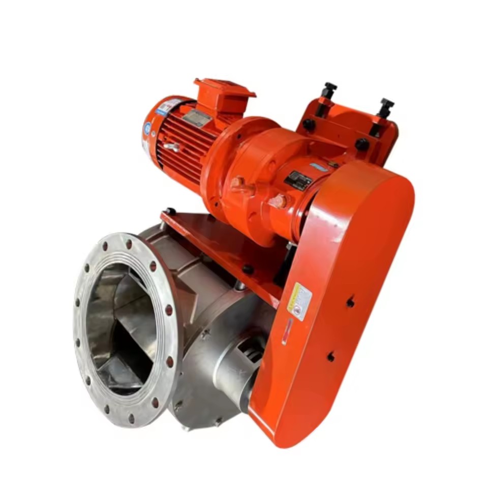 Industrial Rotary Feeder Valve for Dust Collector System High Precision Stainless Steel Star Valve