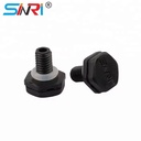 SINRI Size LOGO Customized LED High Bay Light Gas Protective Vent Valve IP67 Waterproof M5 Vent Plug Black E-PTFE Membrane