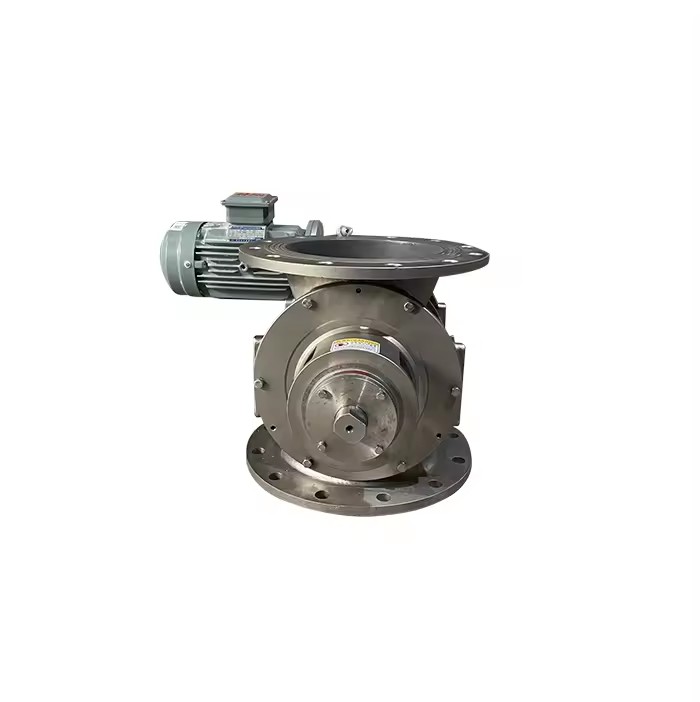 Automatic BZGFZF_E Powder Discharge Valve for Grain Silo System High Performance Star Valve Rotary Feeder