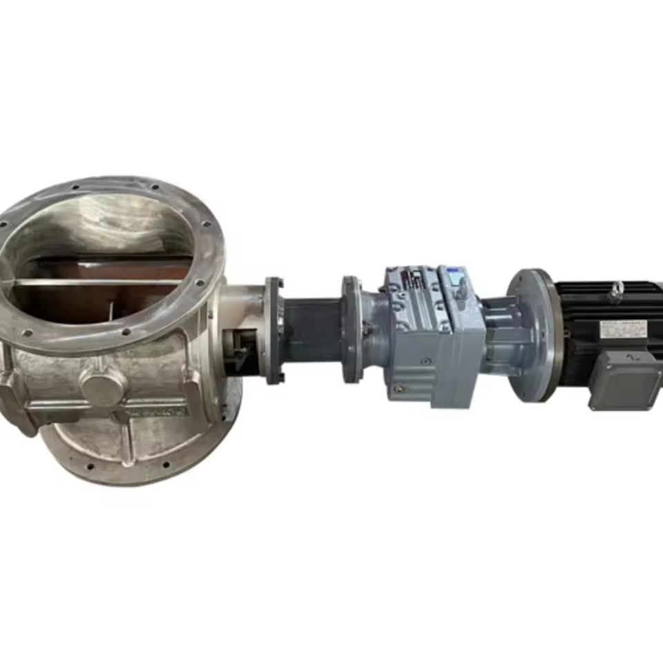 Industrial BZGFWF_E Rotary Feeder Valve for Dust Collector System High Precision Stainless Steel Star Valve