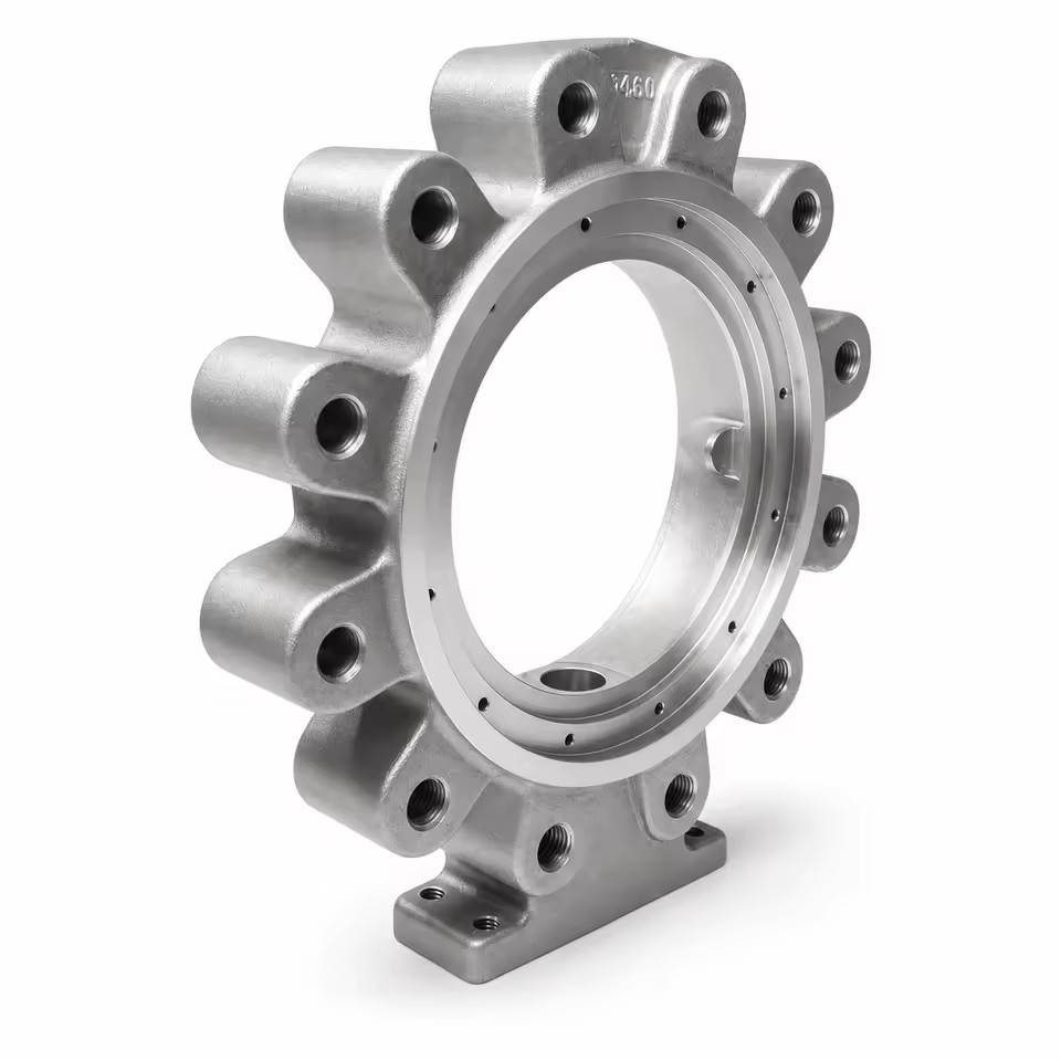 Butterfly Valve Body Stainless Steel Prevent Backflow Corrosion Resistant Industrial Use DN50-DN500