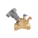 Winvall HVAC Regulating Water Control Balancing Valve Brass Manual Double Static Flow Balance Valve