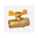 Premium Brass Butterfly Valve Industrial Grade Flow Control Valve for Plumbing and Water Systems