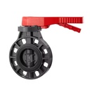 World and Chinese Popular DIN Standard PN16 Industrial UPVC butterfly Valve