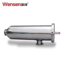 Wensen 304/316 Sanitary Grade Stainless Steel Angle Straight Pipeline Filter with Clamp Connection