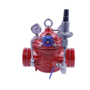 Flanged Diaphragm Pressure Reducing Valve Ductile Iron for Civil Water Pipeline Flow Pressure Adjustment Part >