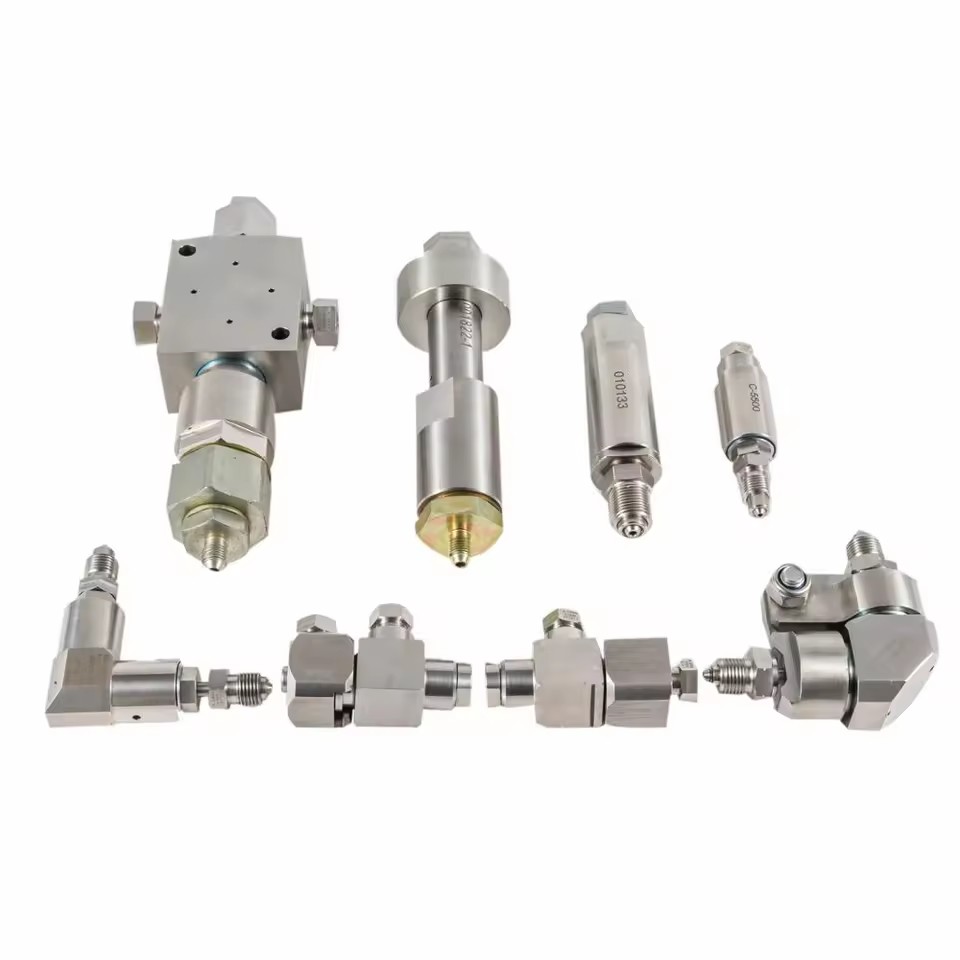 Water Jet Spare Parts Bleed Down Valve Assembly and Swivel Valve Assembly
