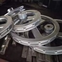 OEM Stainless Steel 316/304 Butterfly Valve Handwheel Chain Wheel Sprocket