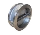Quick Shipment DN80 3 Inch PN16 Wafer Flange Type SS304/316 H76 Stainless Steel Tilting Disc Double Plate Check Valve